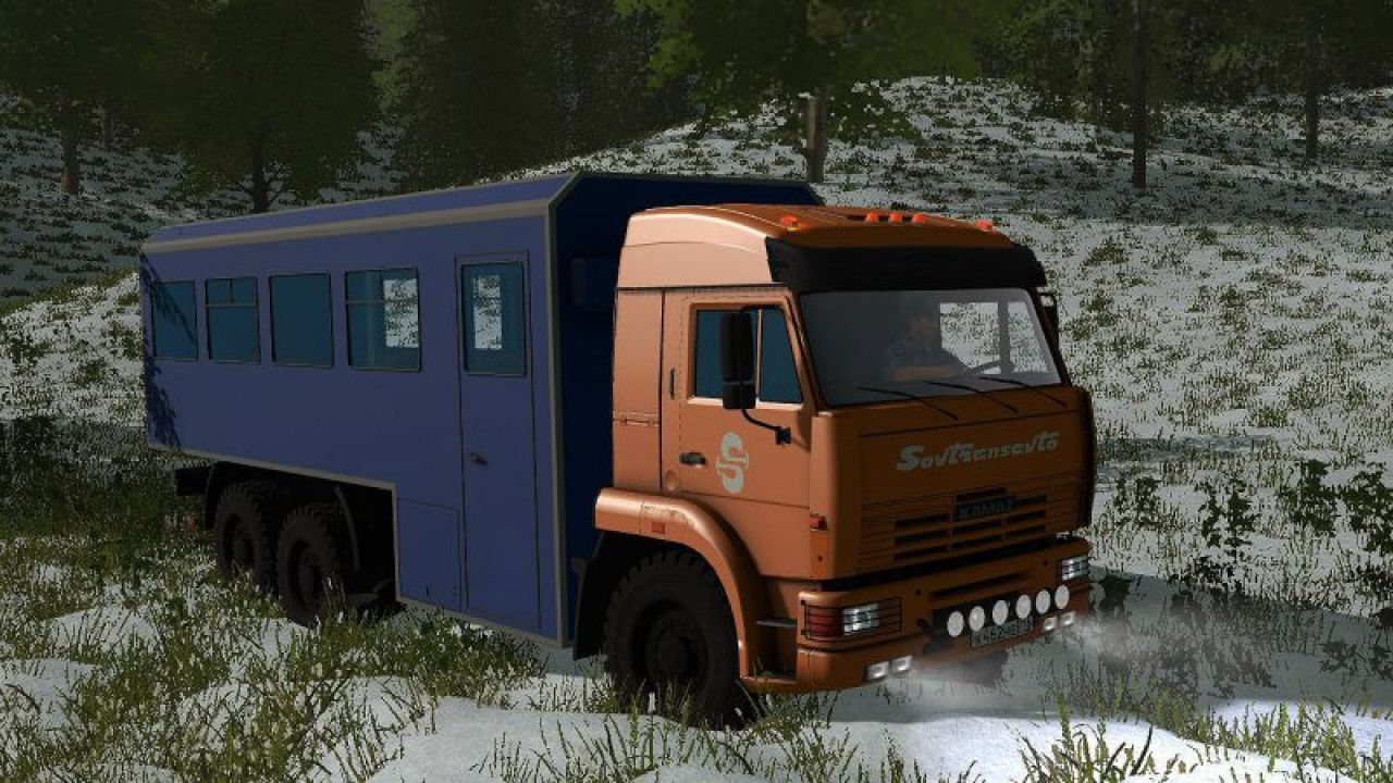 KAMAZ All-terrain vehicle Pack V1.0