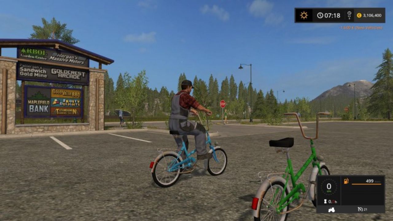 Kemping bicycle
