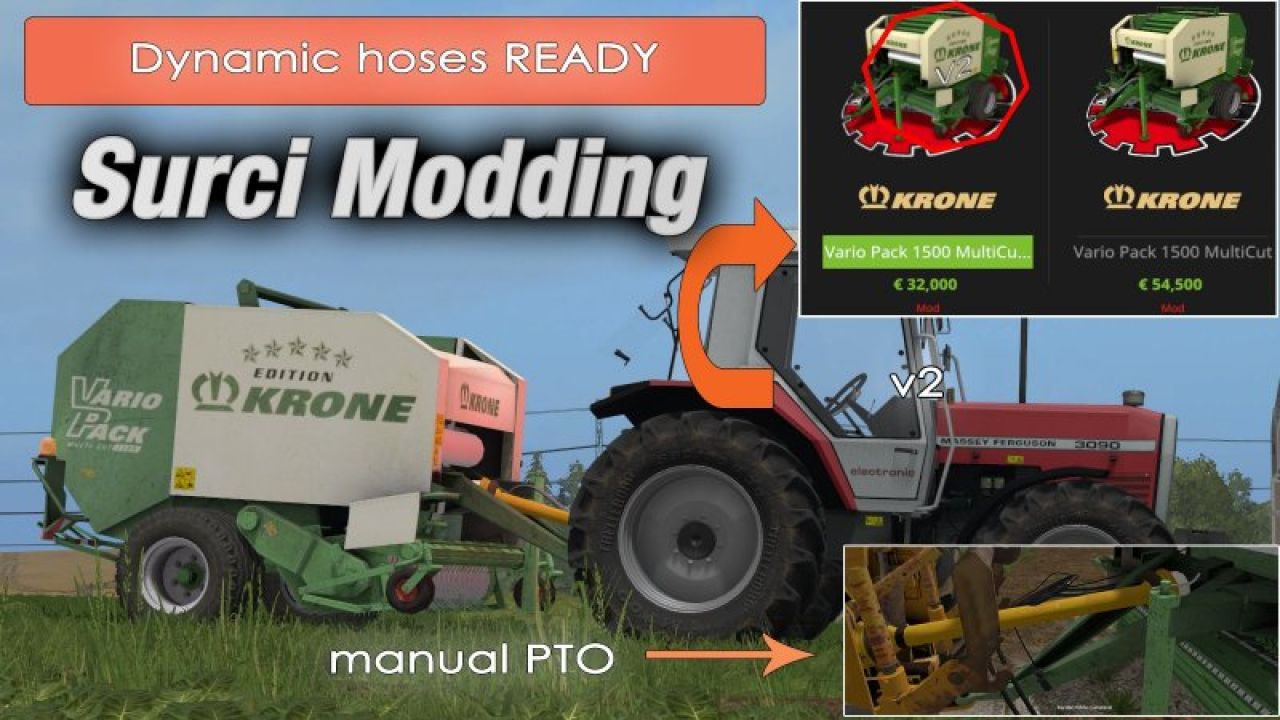 Krone Vario Pack 1500 v2