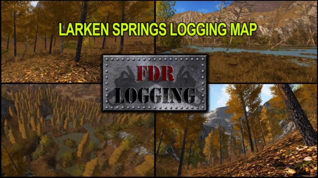 Larken Springs Logging Map