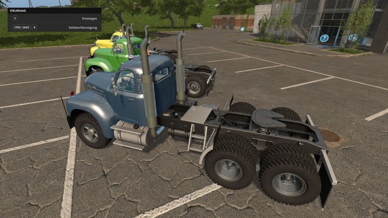 Mack Truck und Trailer Set