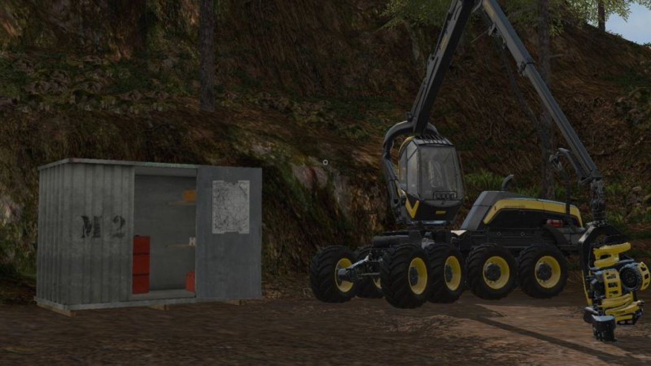Material Container With Fuel Option