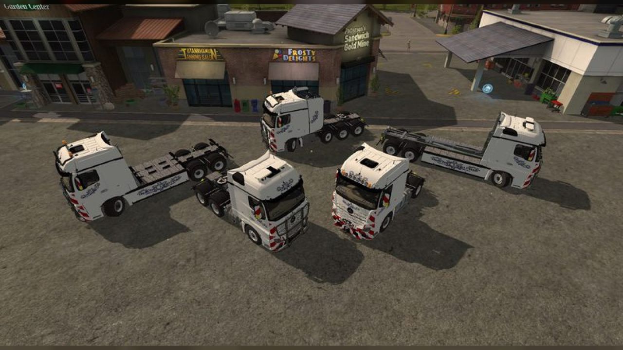 Mercedes Actros MP4 Pack