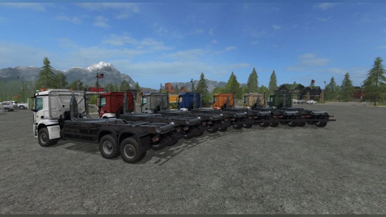 Mercedes Antos 2450 hooklift