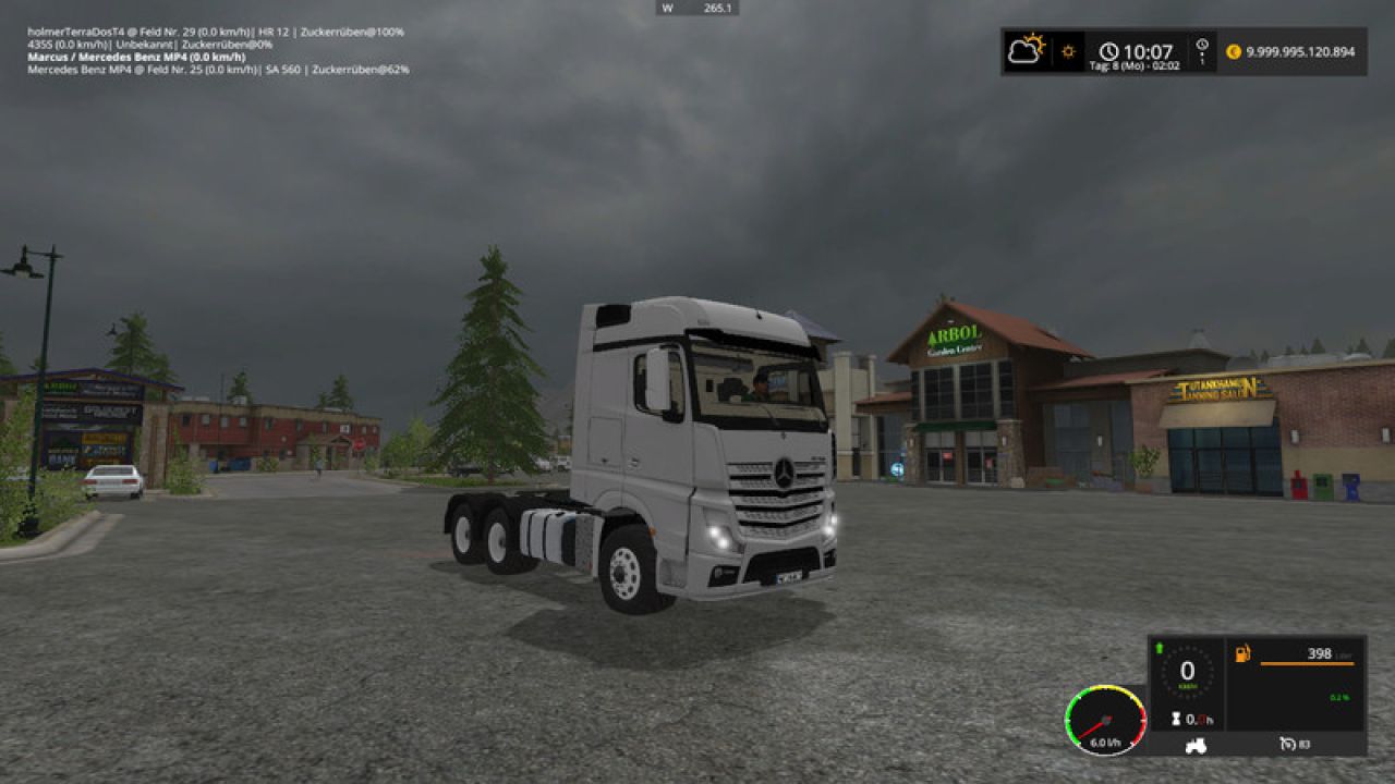 Mercedes Benz Actros MP4