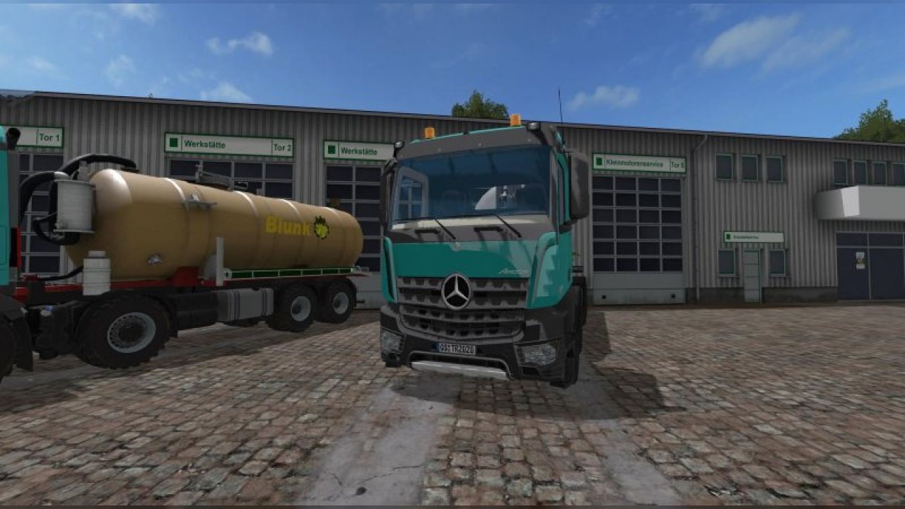 MERCEDES BENZ AROCS 8X8