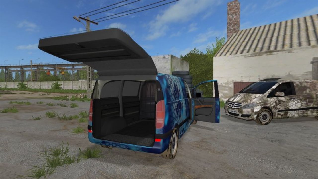 Mercedes-Benz Viano Van Camo Pack