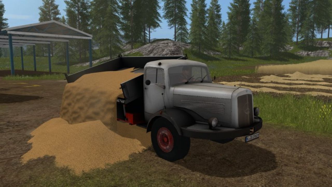Mercedes Flatbed 334K