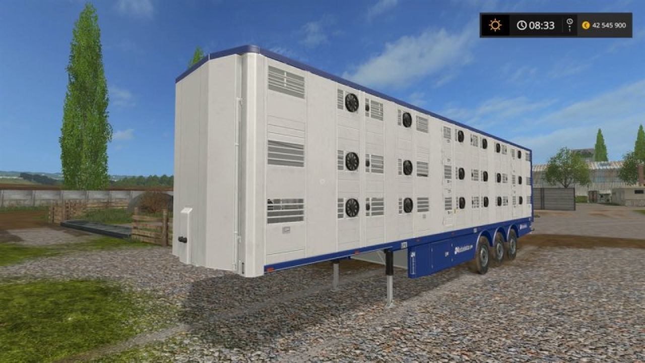 Michieletto AM19 Livestock Trailer V1