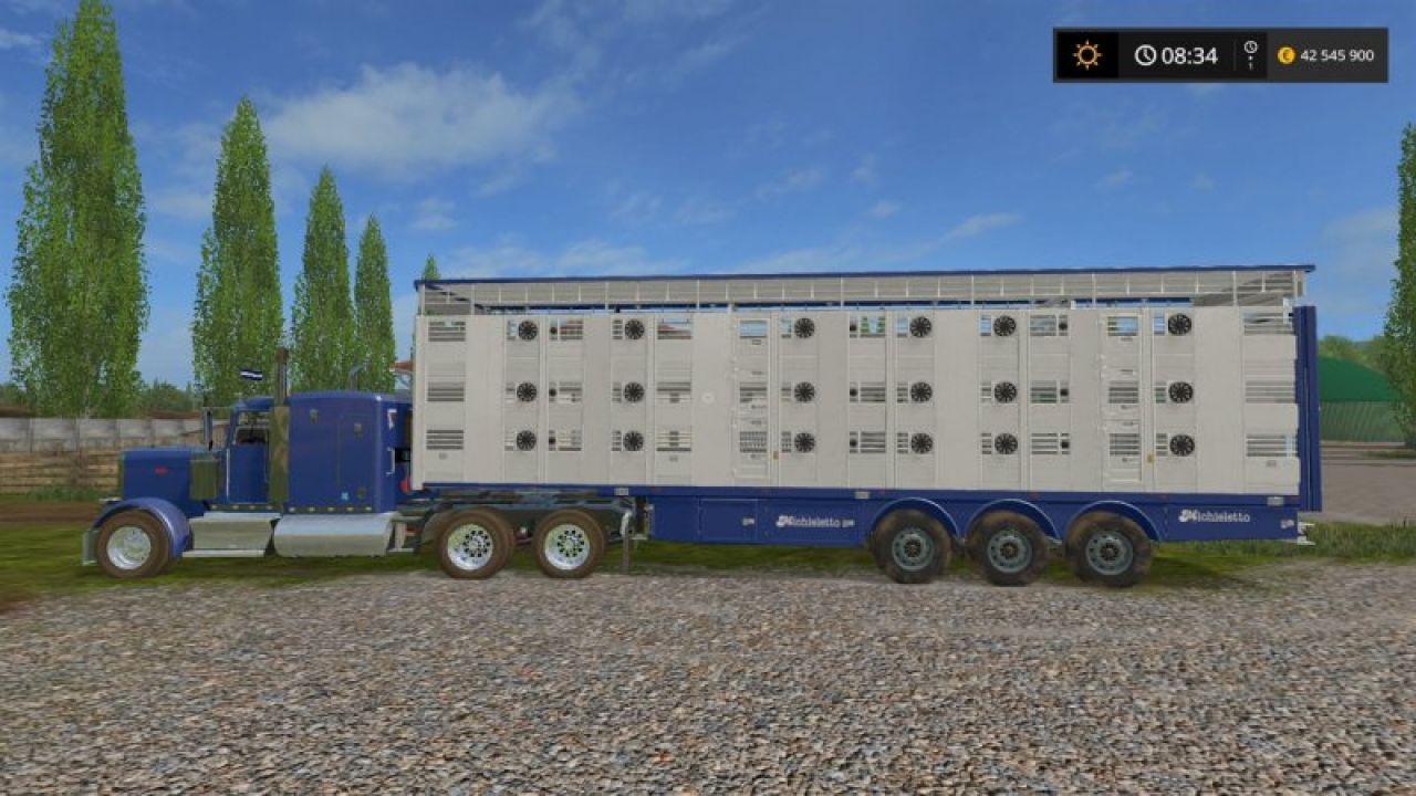Michieletto AM19 Livestock Trailer V1