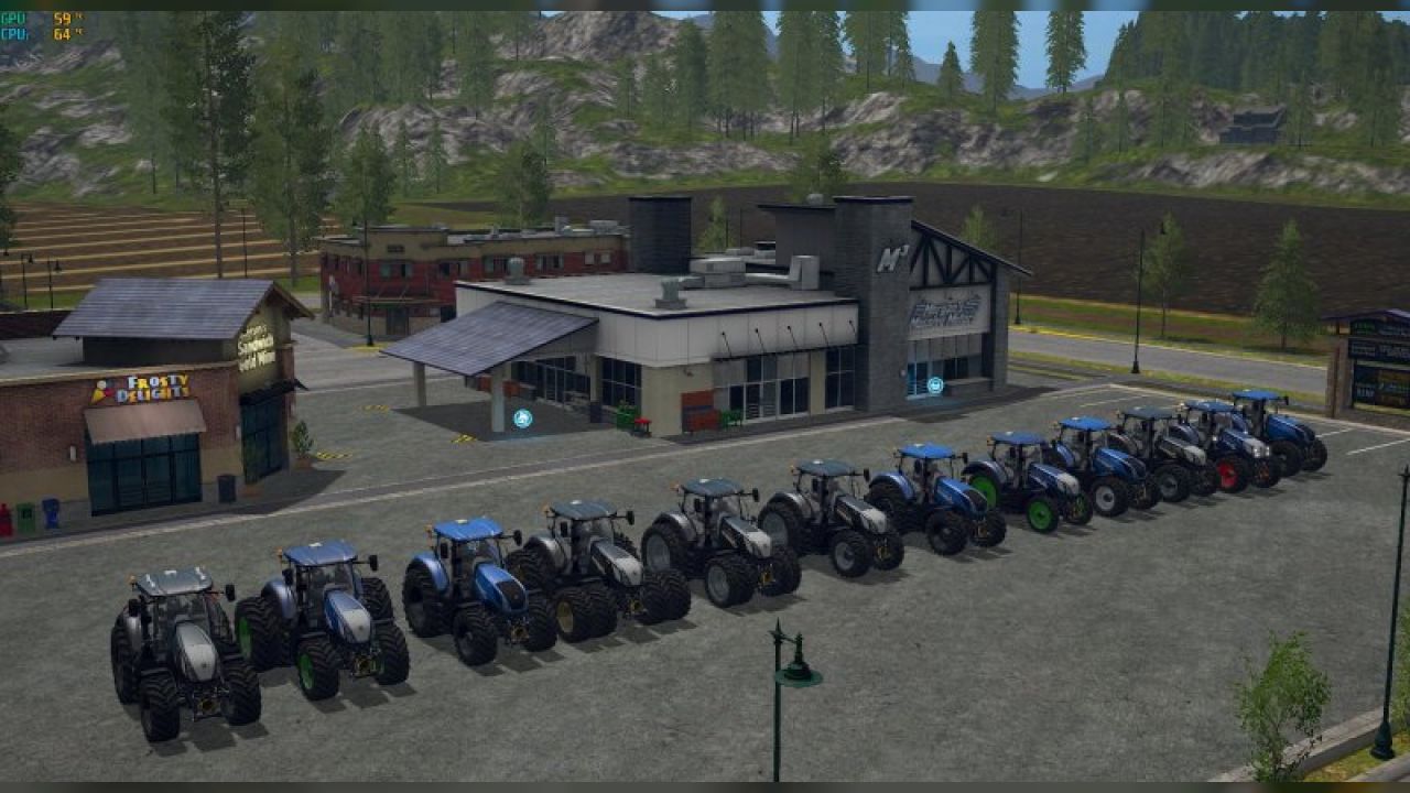 New Holland T 7 290/315/chip