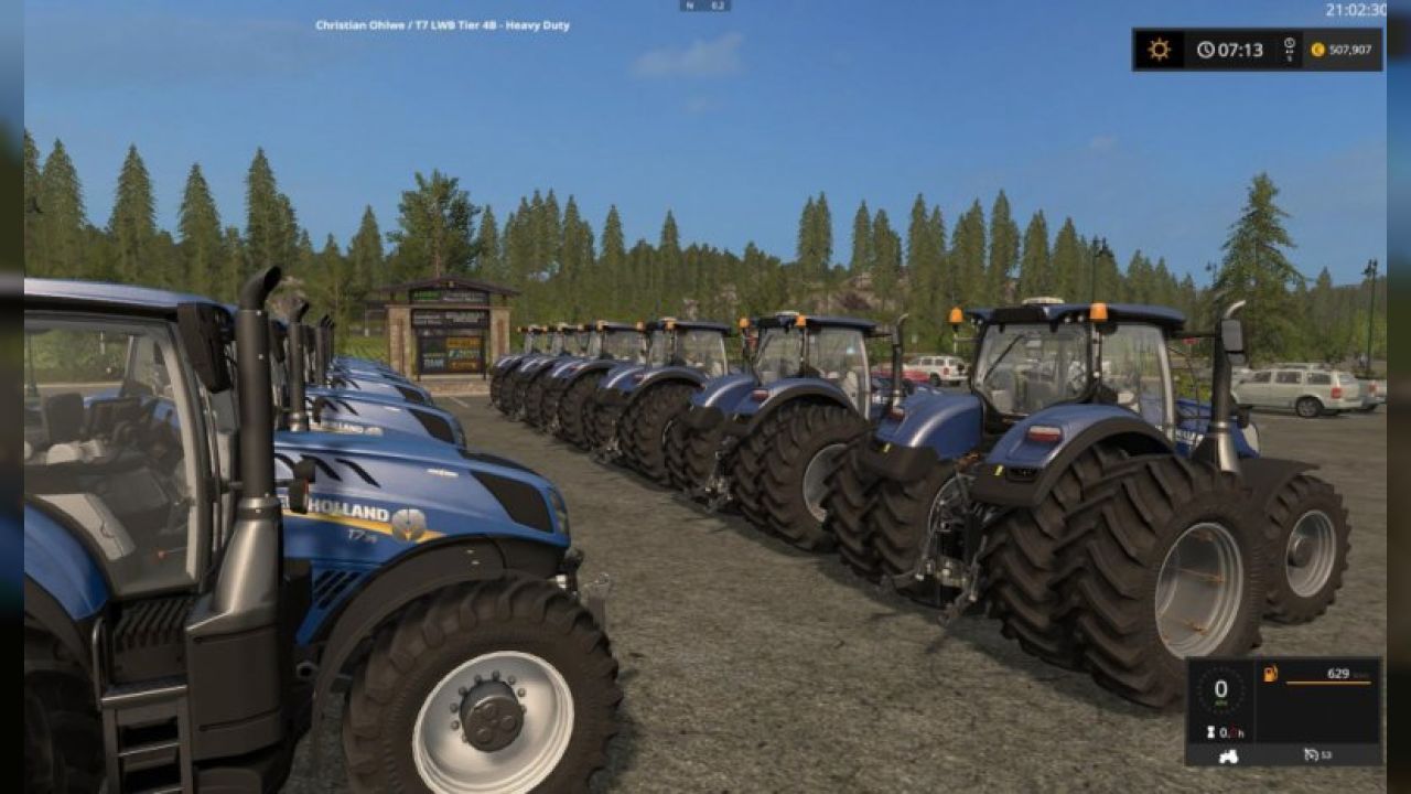 New Holland T7 LWB Tier 4B