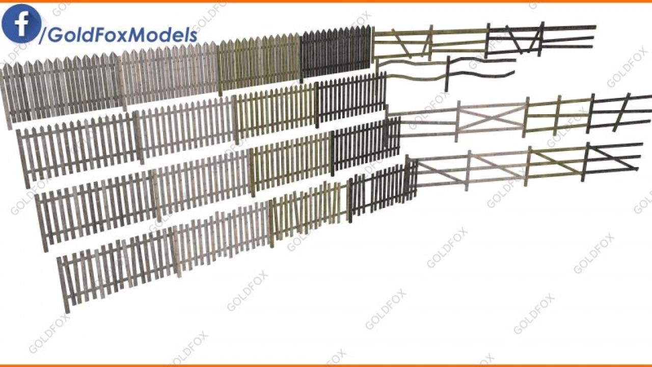 Old fences pack 3