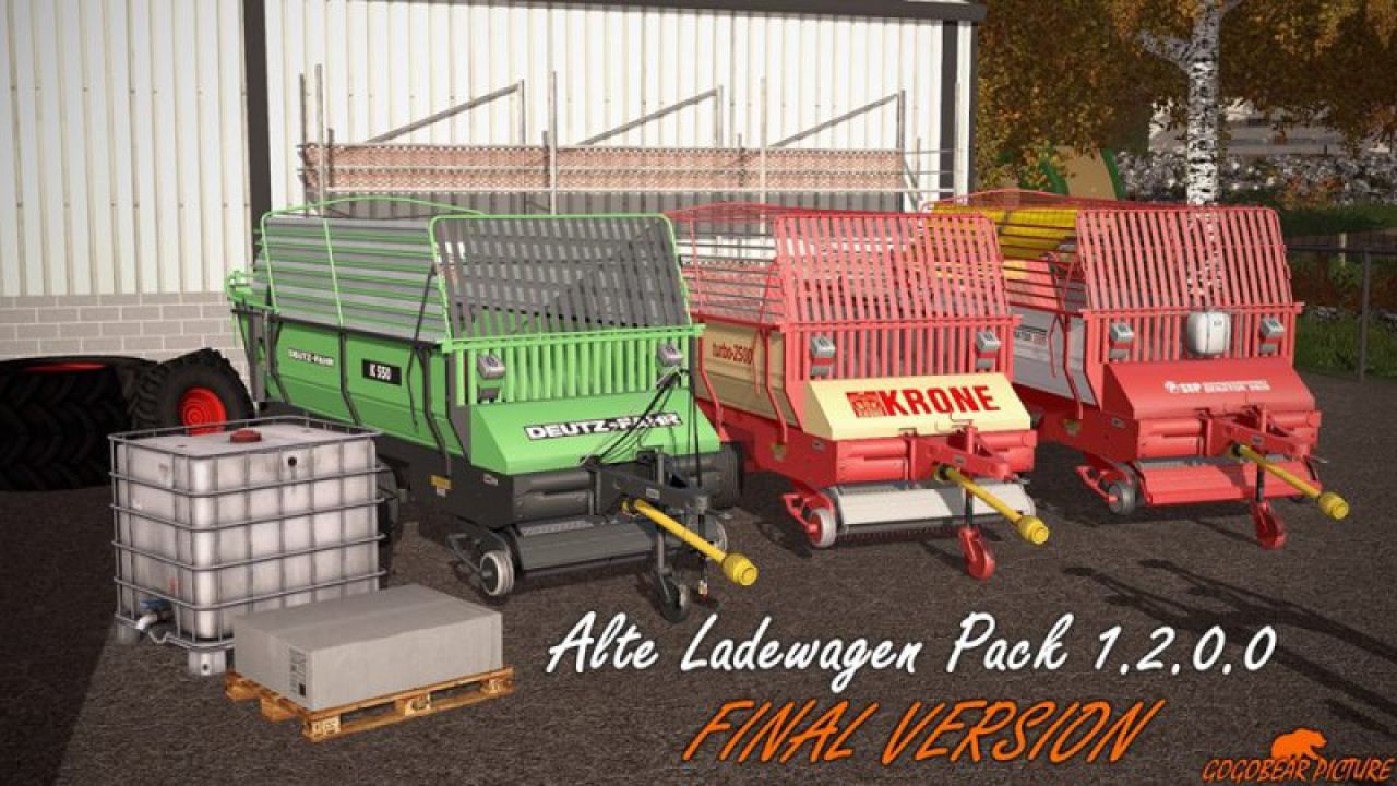 Old forage wagons pack v1.2.0.0