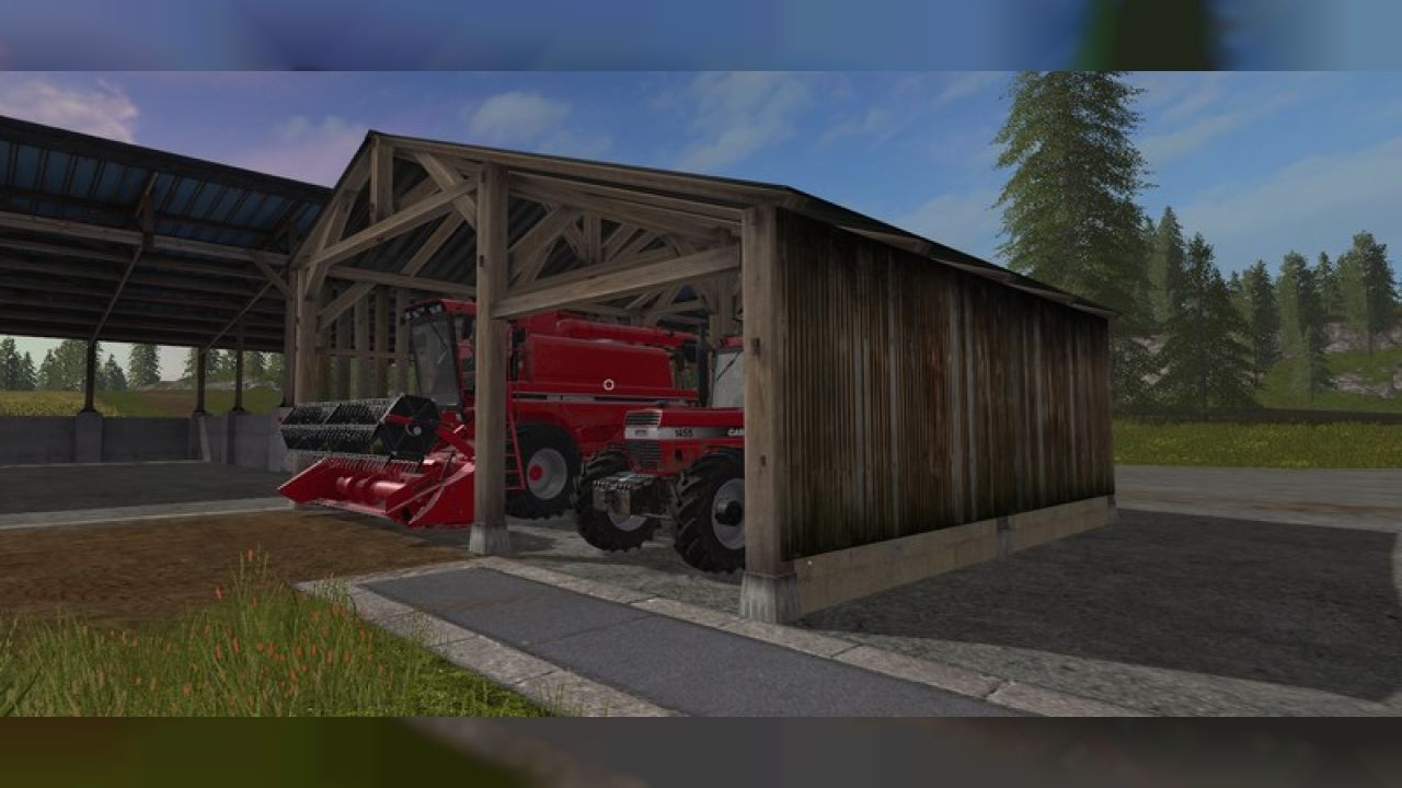 Old Shed With Light Placeable
