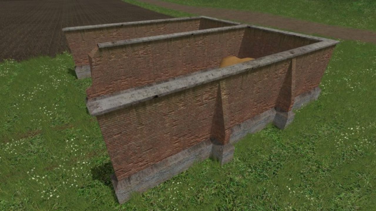 Old Style Brick Storage Bunkers