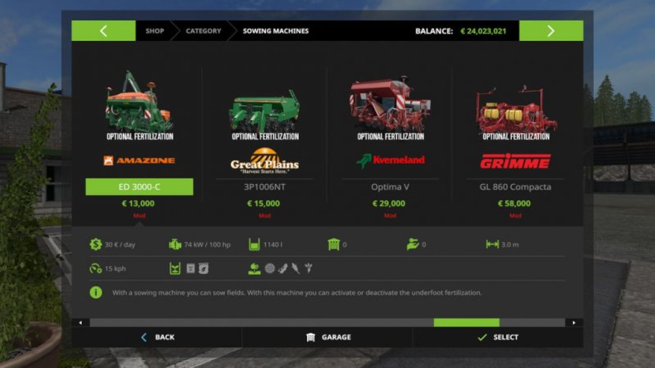 Optionale Unterfußdüngung v1.1
