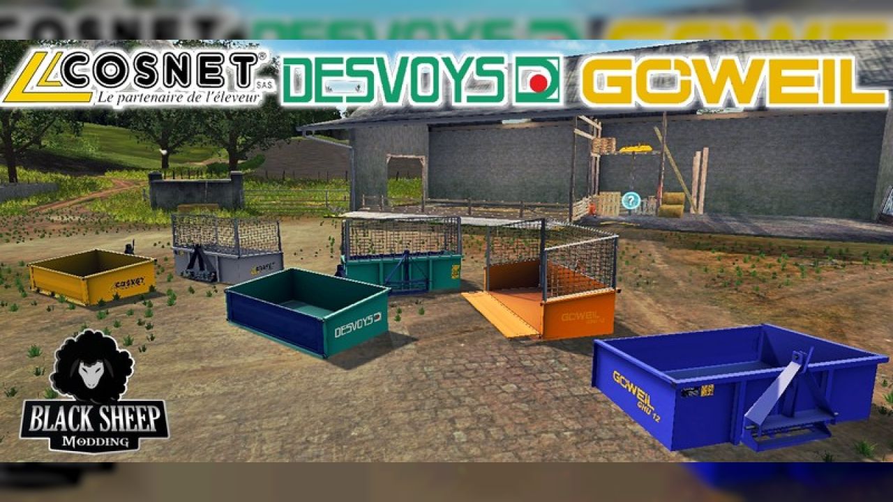 Pack Tippers 3-points Autoload