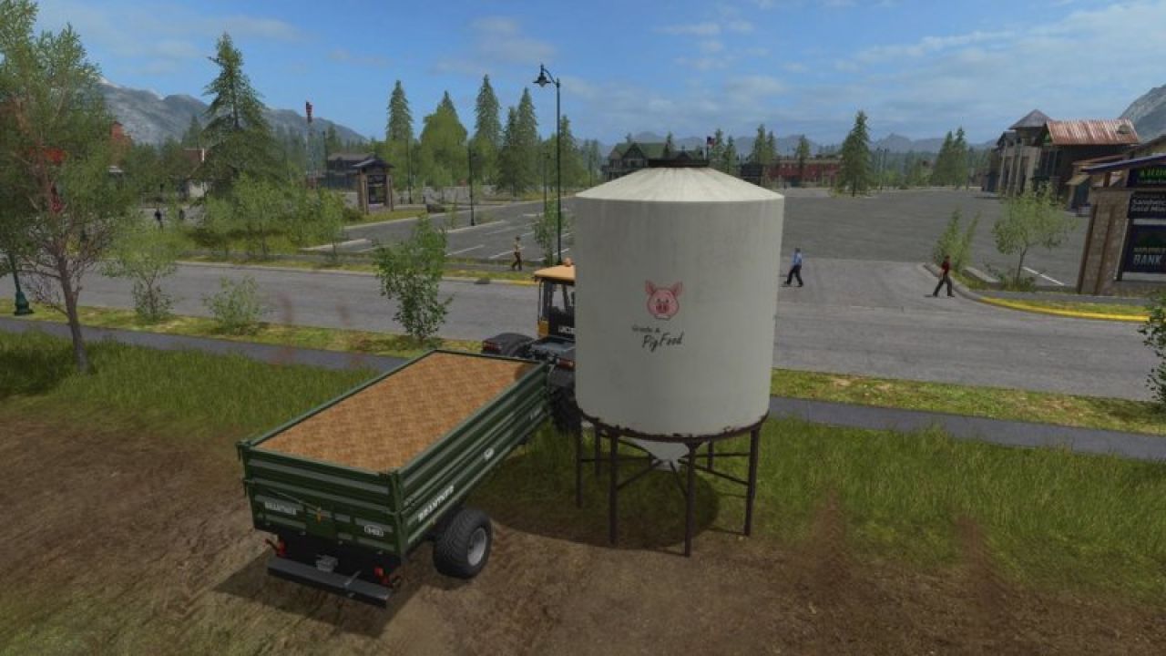 Pig Food Tank