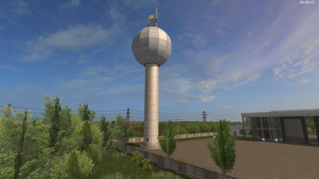 Placeable watertower