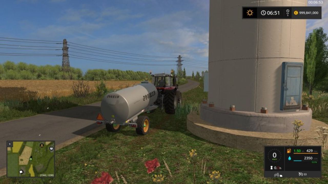 Placeable watertower