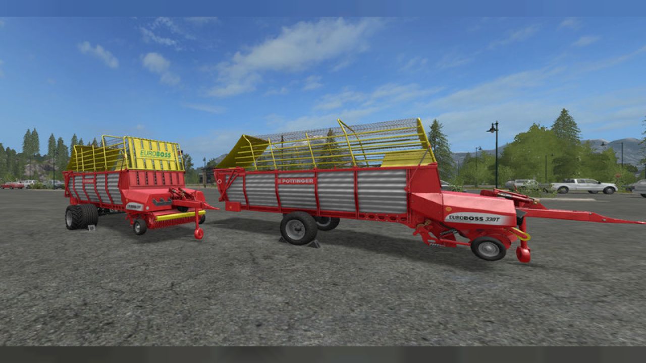 Pöttinger EuroBoss 330T with twin tires v1.5