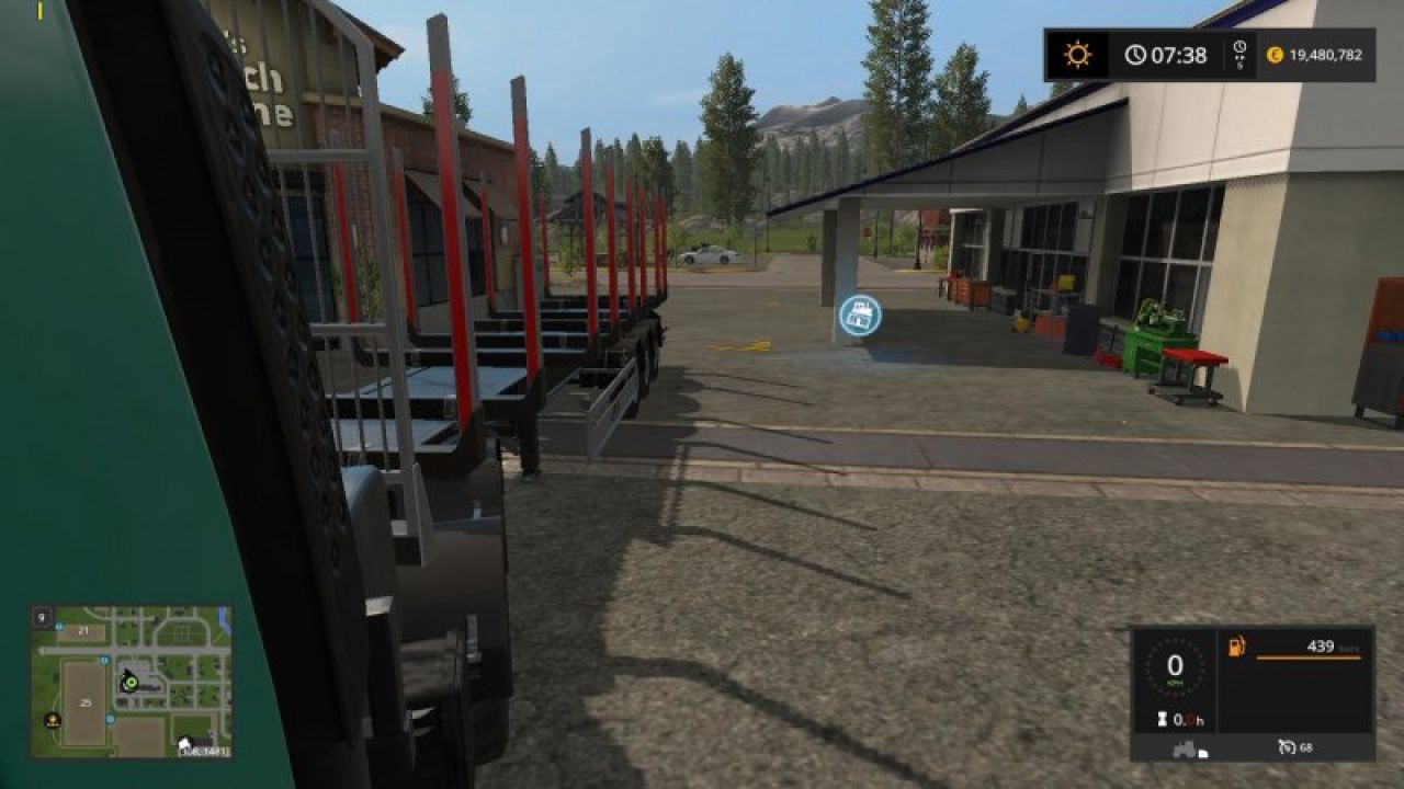 Reversing camera for truck v1.1