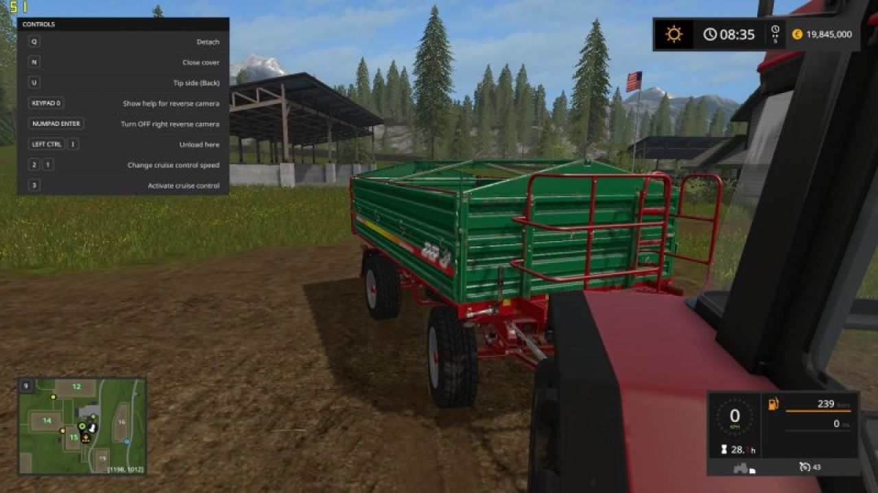 Reversing camera for truck v1.2