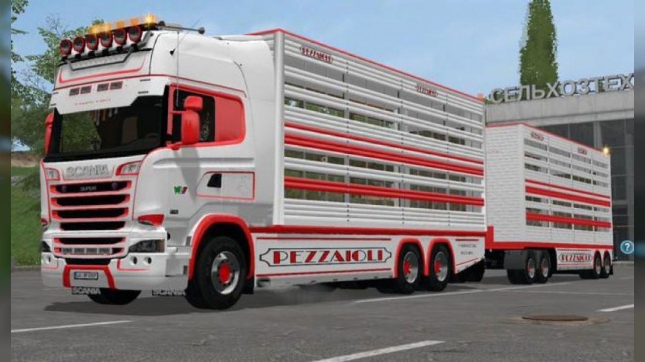Scania R730 Animal Transports v2.2