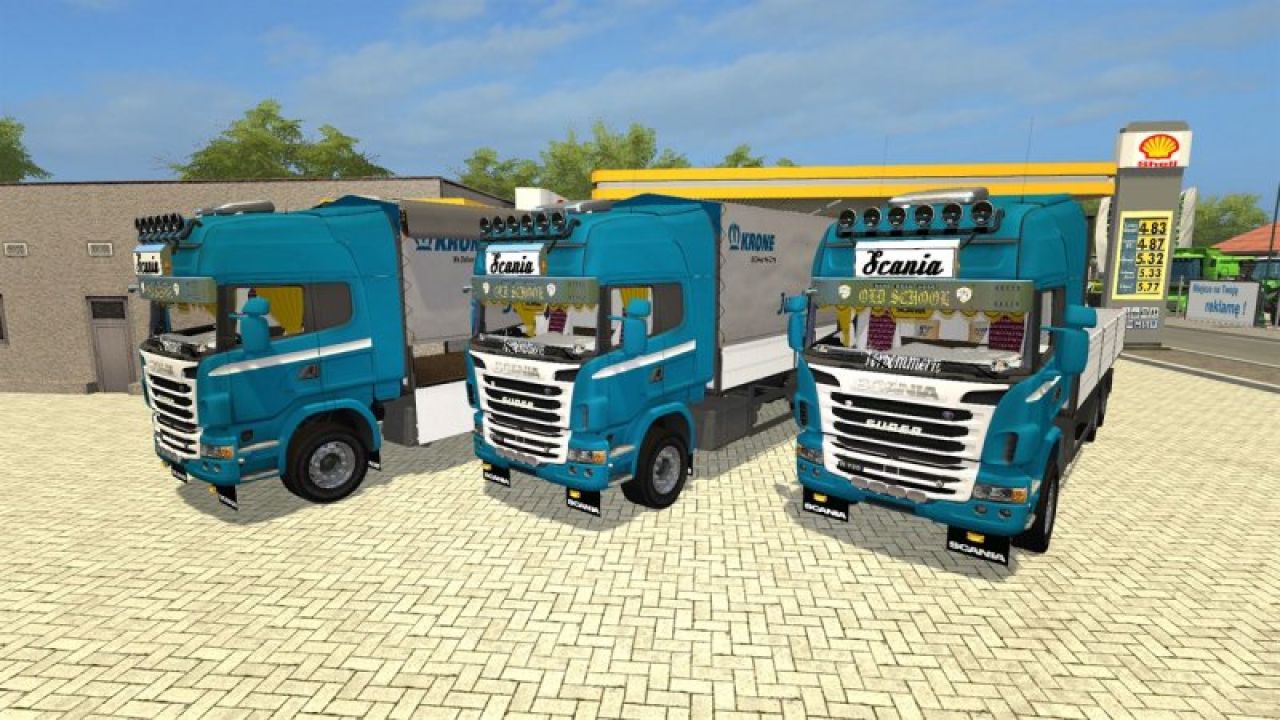 Scania R730 Gallinger Krone Edition