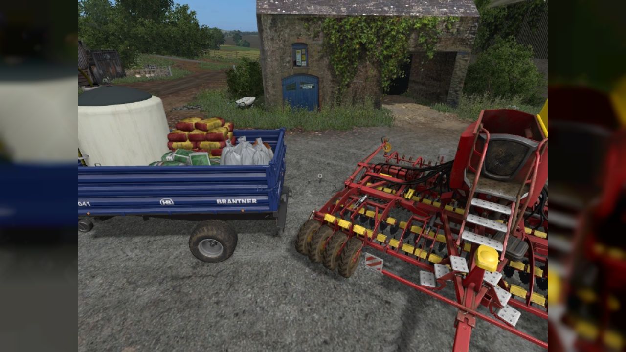 Seed & Fertiliser Refill Trailer