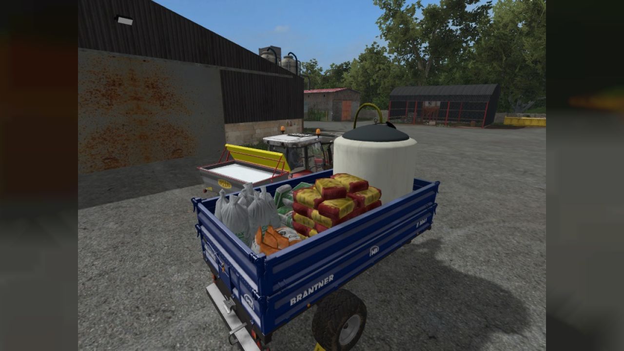 Seed & Fertiliser Refill Trailer
