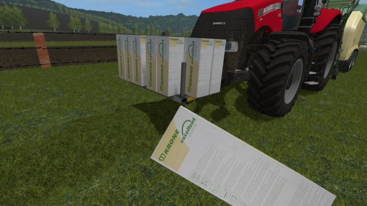 Selfmade Foil roles for the Krone Ultima