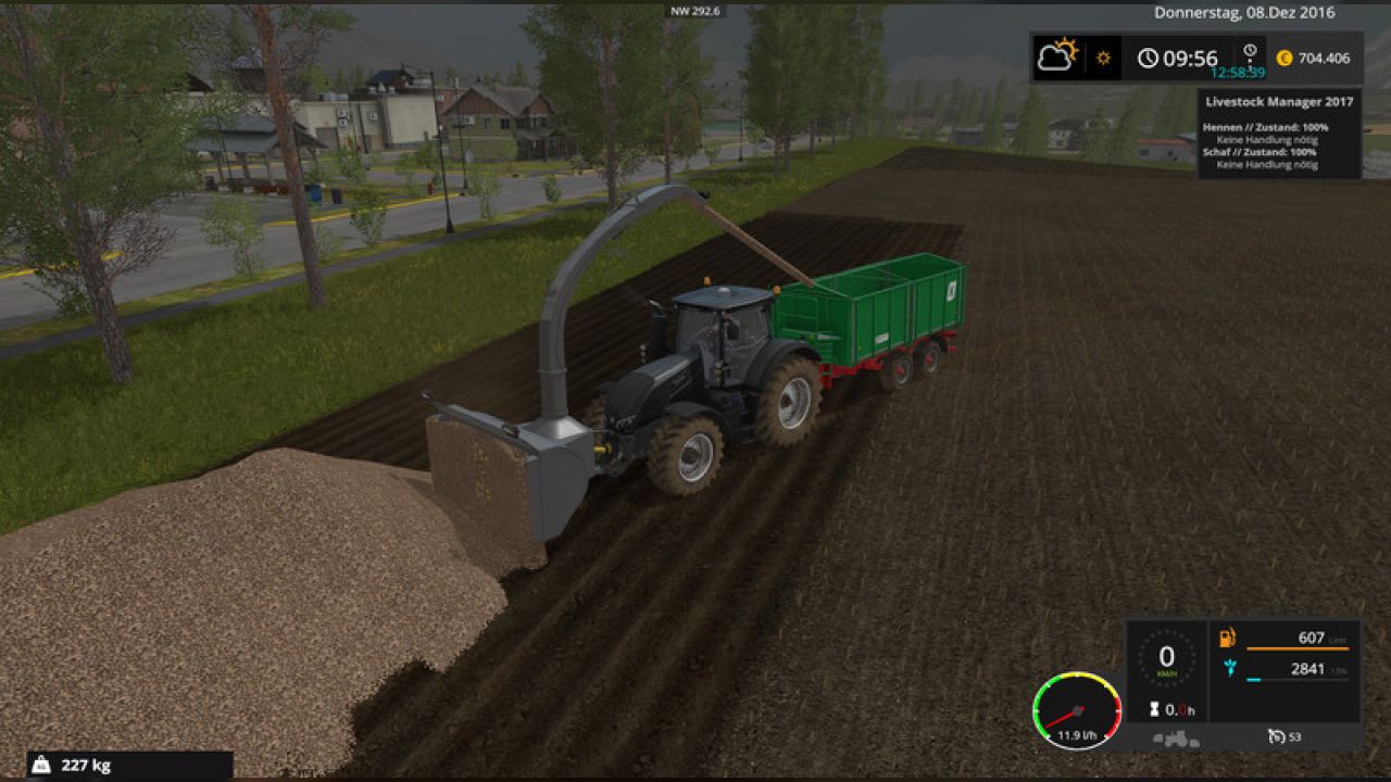 Silage cutter