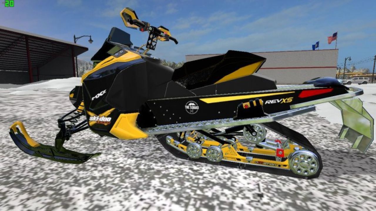SNOWMOBILE SKI DOO