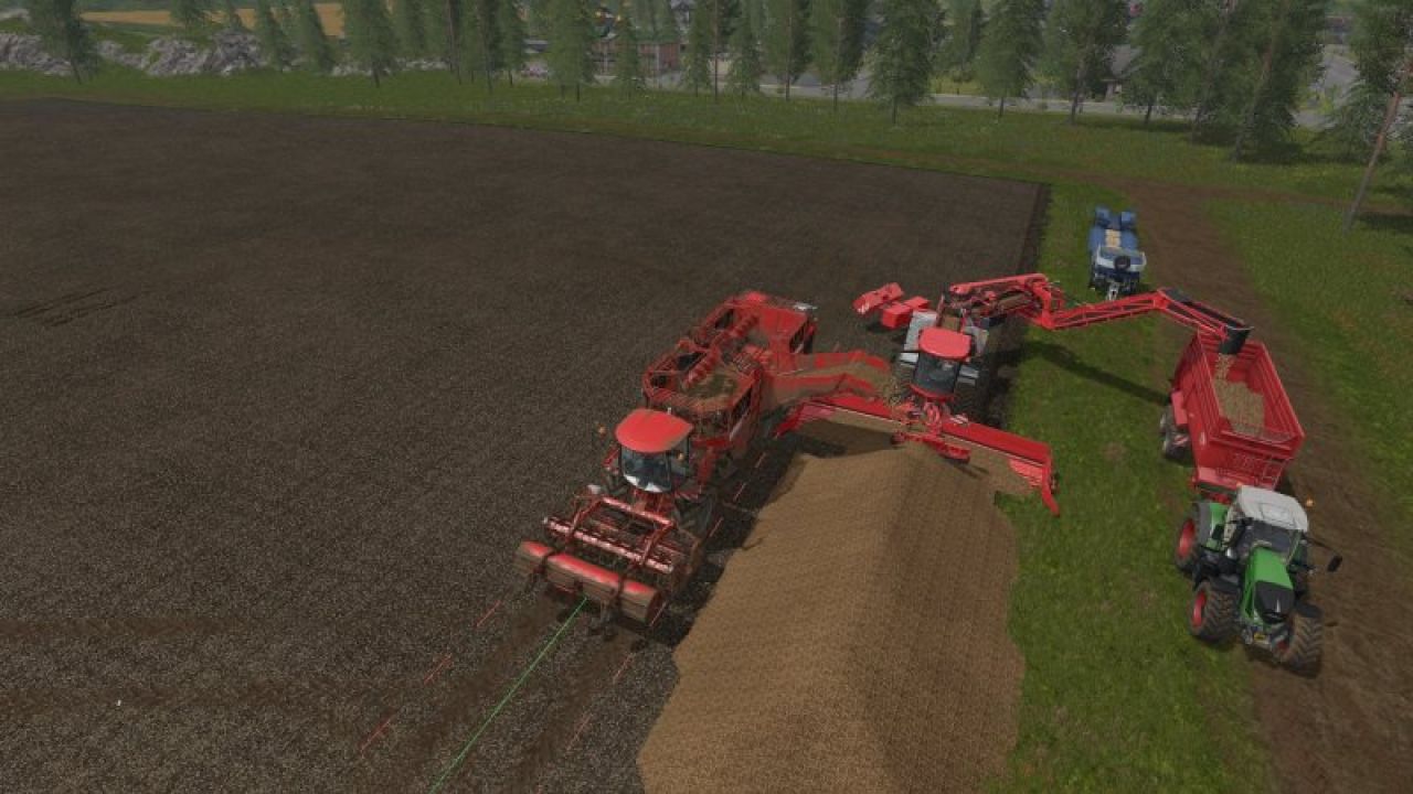 Standard Holmer and Ropa DLC machines potato ready