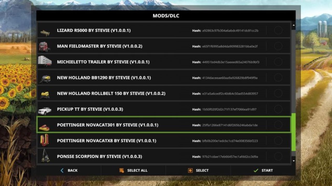 STEVIES 2017 MODPACK