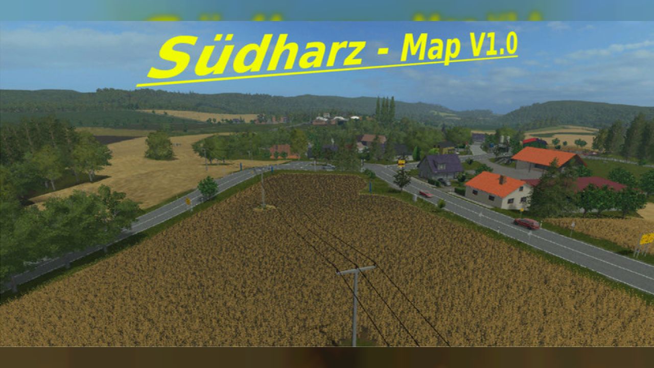 Südharz Map