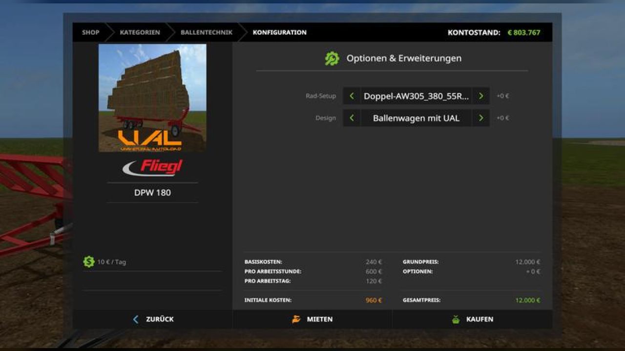 TH01 Fantasy DPW180 UAL