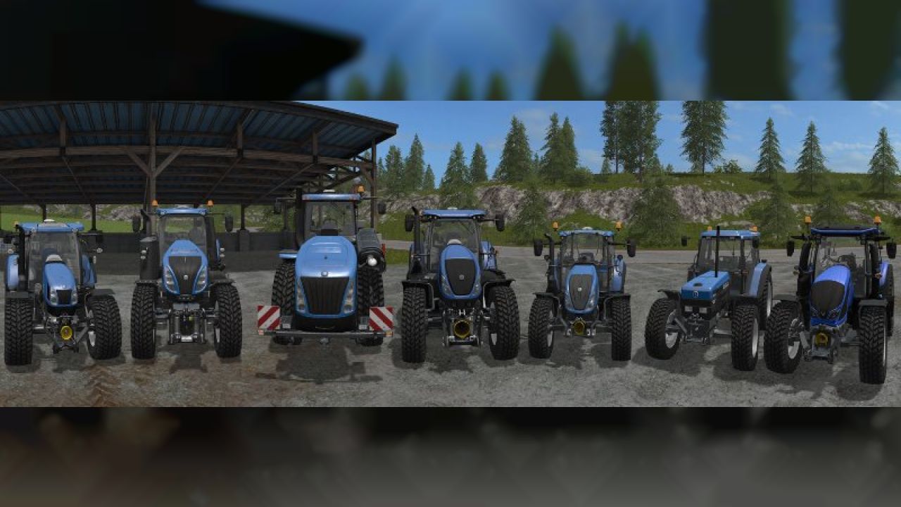 Tractors with Nokian tires configuration