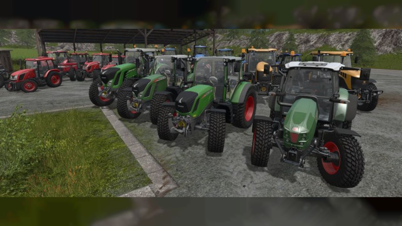 Tractors with Nokian tires configuration