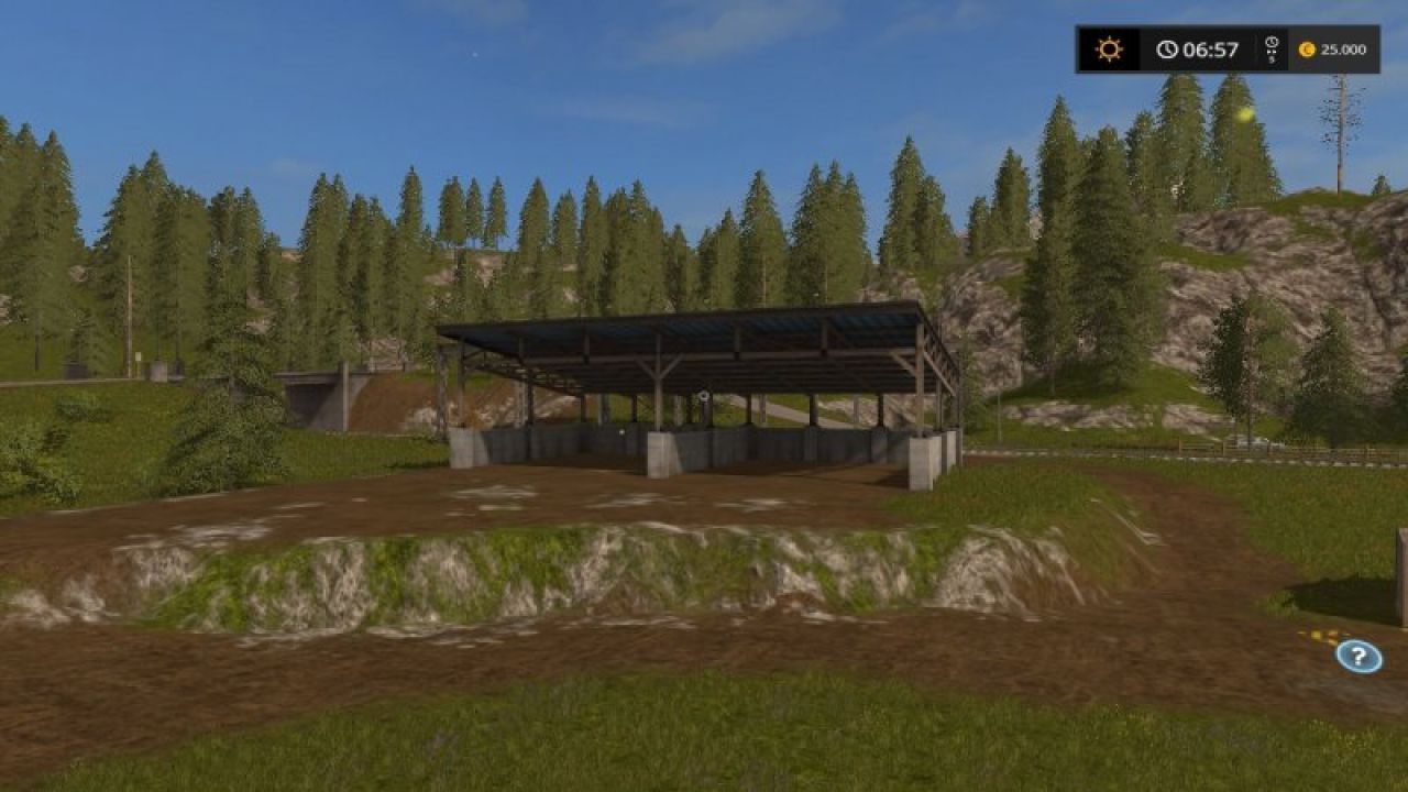 Umgebaute Standard Map