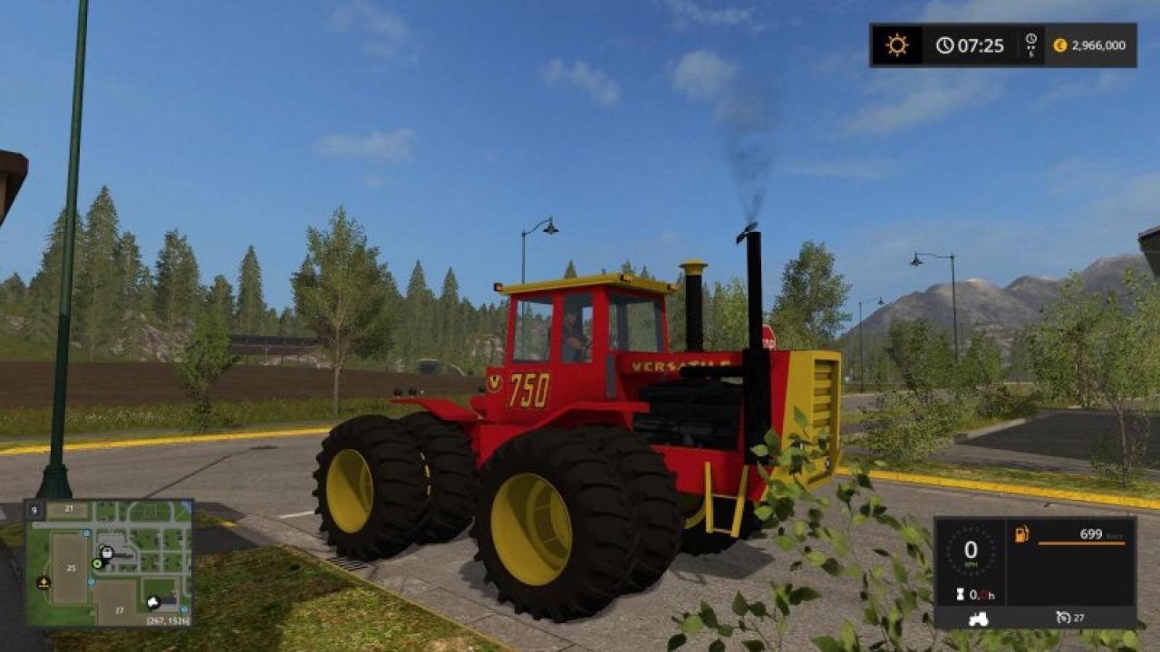 Versatile 6cyl articulated 4WD
