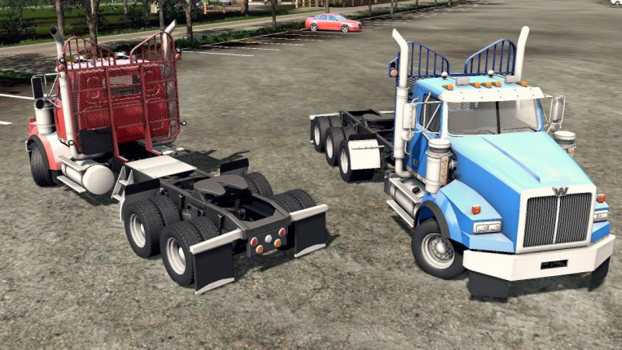 Western Star 4900SA Tridem
