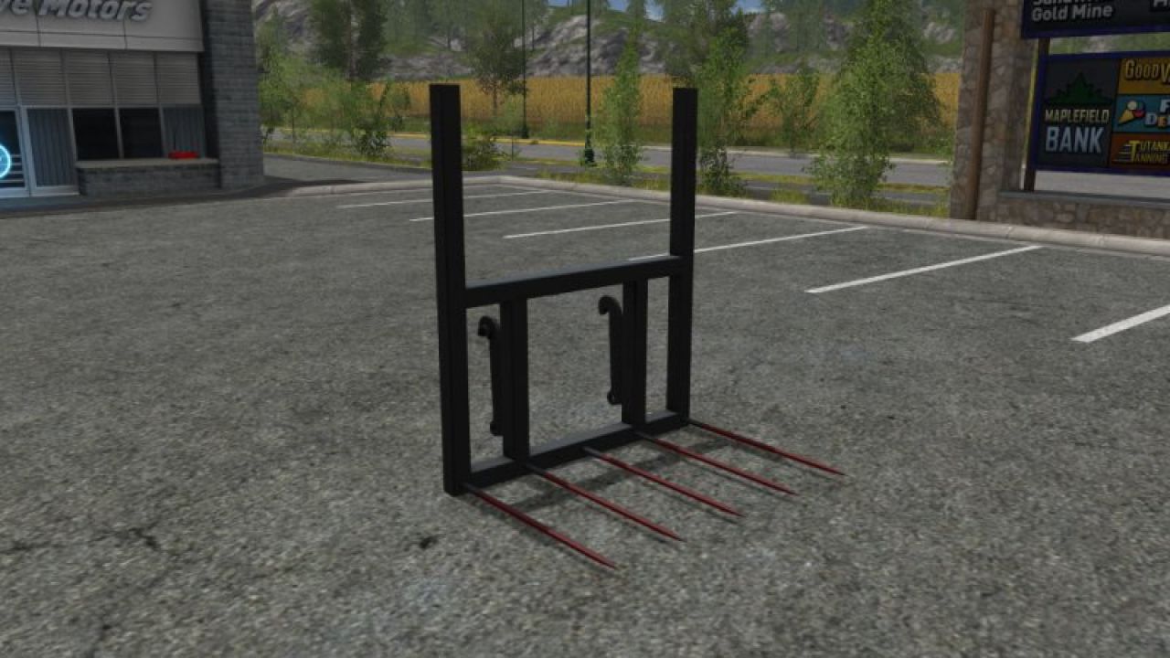 Wheelloader Balefork