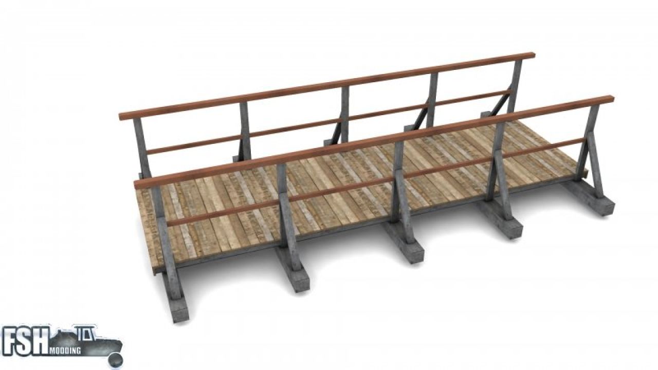 Wood bridge