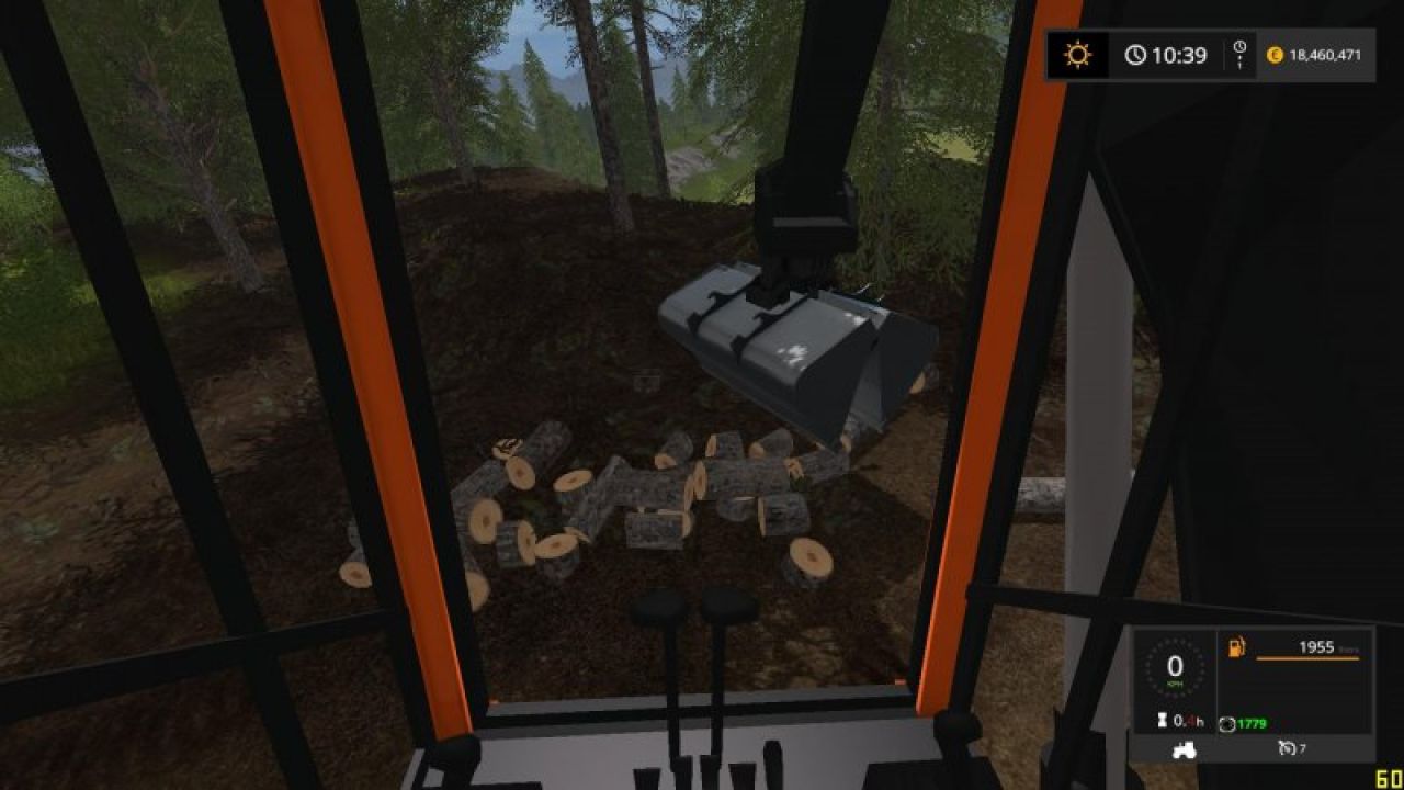 Wood Shovel Loader