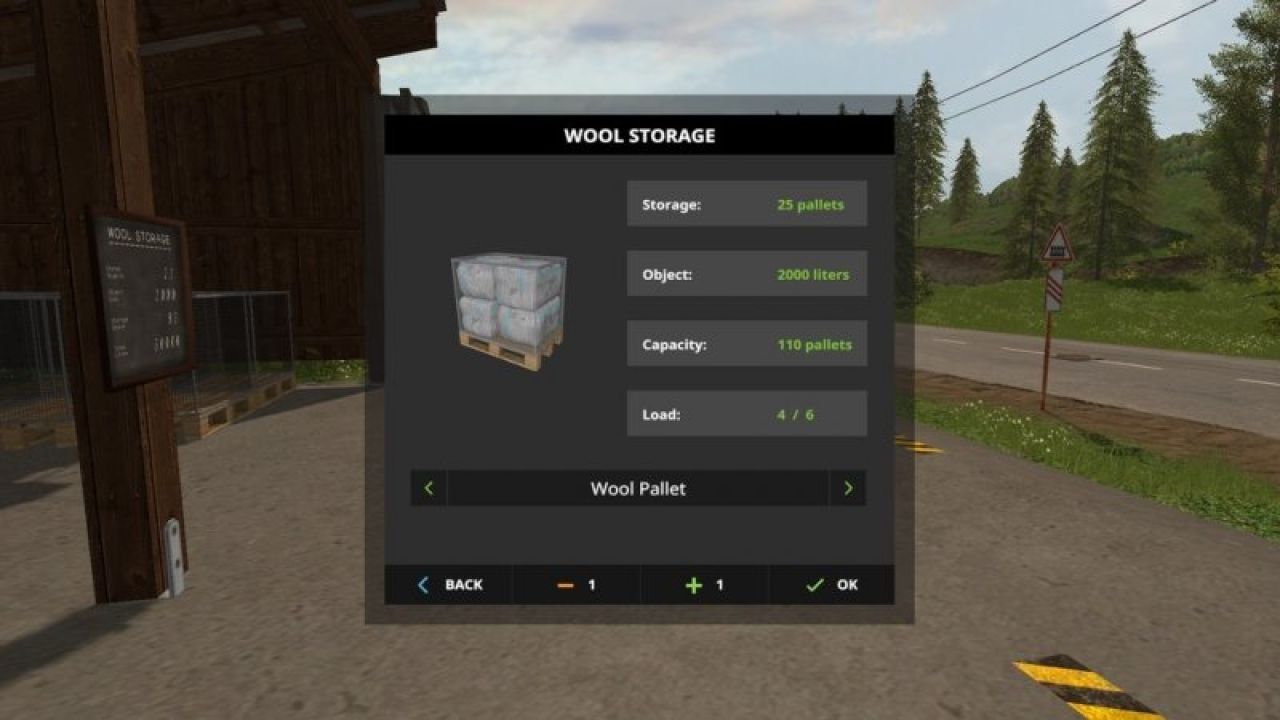 Wool Storage v1.0.1