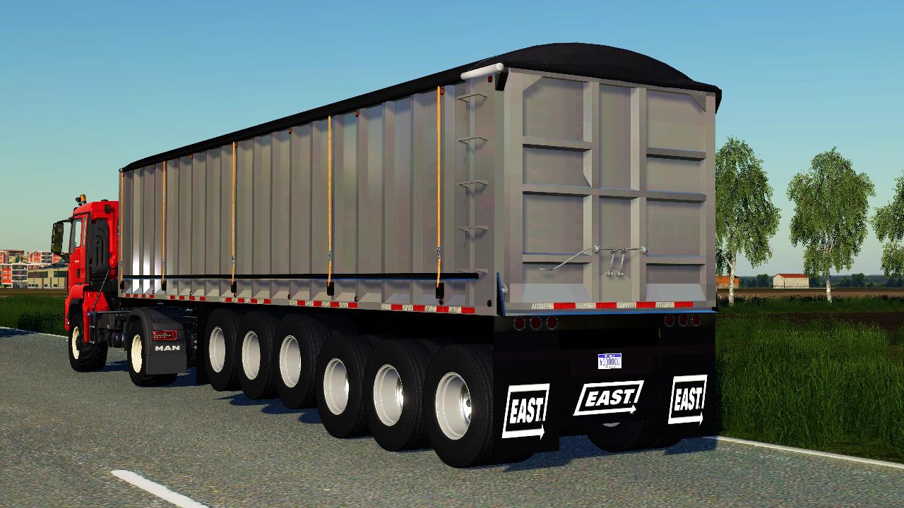 6 axles trailer