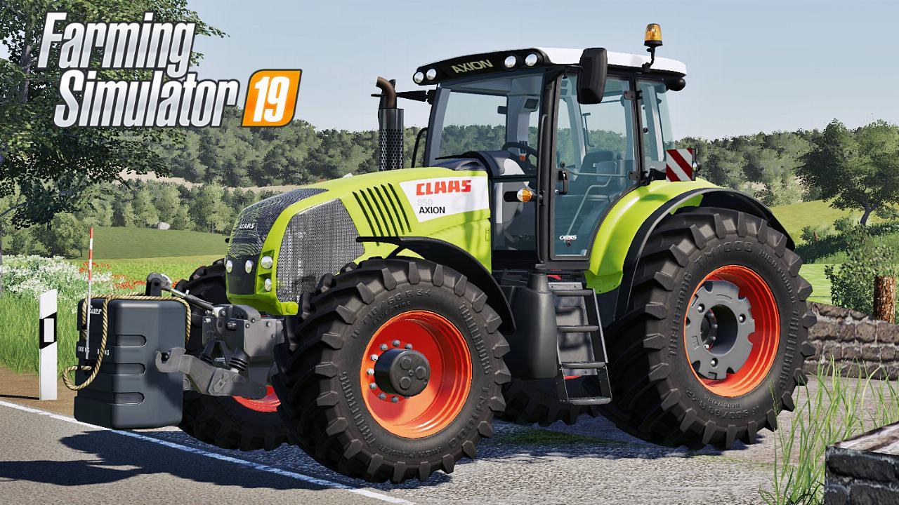 Claas Axion 800 Serie